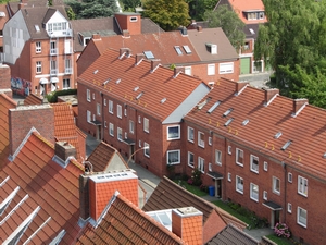 Foto- Dächer von Emden