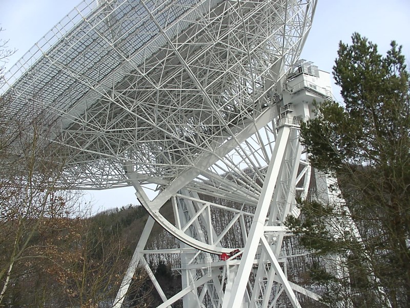 Foto- Radioteleskop Effelsberg
